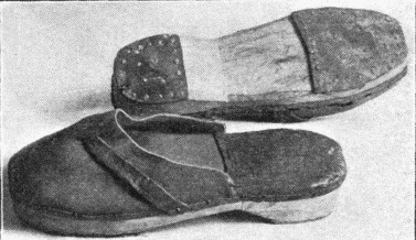 Clogs of "Pennsylvania Dutch."